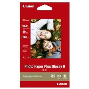 Canon Photo Paper Plus Glossy II 10x15cm 260g 50 листа - Фотохартия