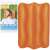 Bestway Ezflate inflatable pillow, orange, 38 x 25 cm, for camping, travel, beach, and home