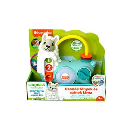 Mattel Fisher-Price: Linkimals Csodás Fények és Színek Láma - Mattel (HNM93)