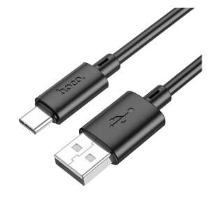 HOCO X88 USB-C - USB töltőkábel, fekete, 100cm - Hoco