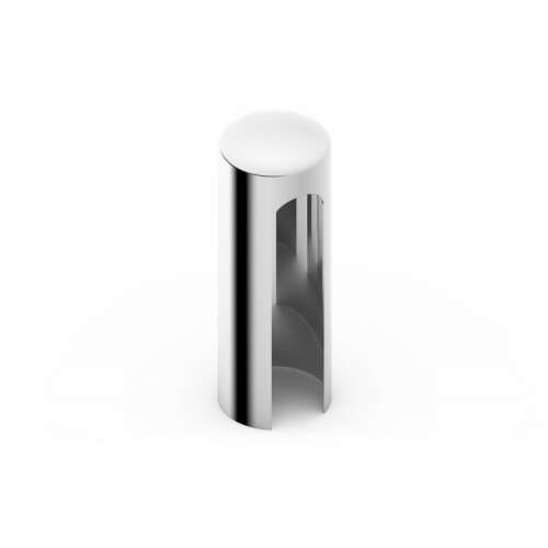 Króm ajtópánt takaró sapka, 20 mm átmérő - METAL-BUD