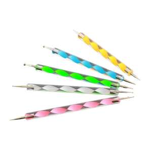 Körömdíszítő Szett - 5 db Kétoldalas Szonda