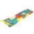 Angled view of Bestway colorful inflatable beach mattress