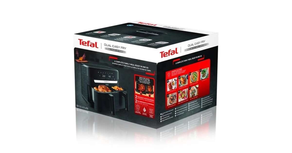 tefal ey901n dual easy fry essential