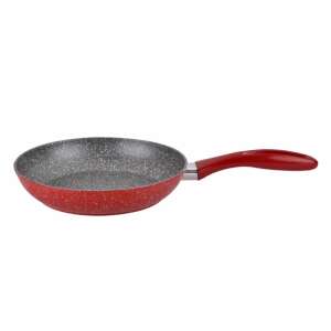Voltz V54419A28 28 cm red frying pan with marble coating - Cookware & bakeware