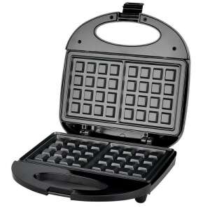 Esperanza EKT008 gofrisütő, 1000W, tapadásmentes bevonat, fekete 102787138 - Gofrisütő