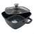 Kinghoff KH 1604 Pan for Oven and Hob, 26x26, 5.5l, Marble Coating, Induction, Black 110285074