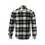 YATO Kockás Flaneling Ing - Fekete-Fehér - S 102794163