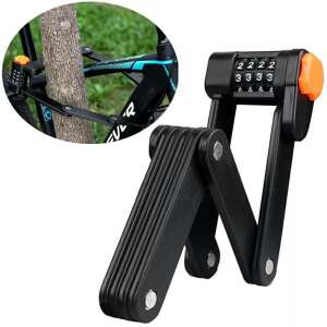 L47K ZAMEK ROWEROWY ZAPIĘCIE SKŁADANE     SZYFR 102795457 - Jazda na rowerze