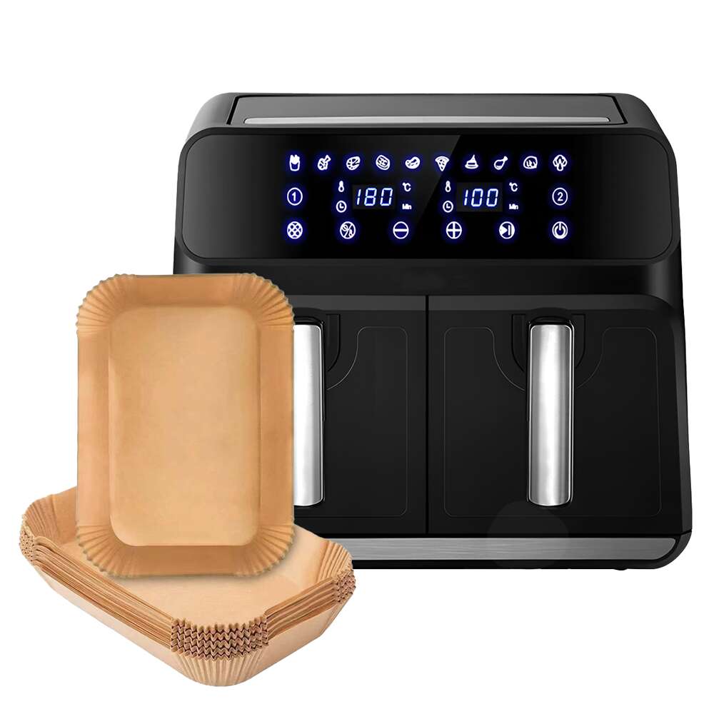 Teno Dupla Kosaras Air Fryer - 8 Literes
