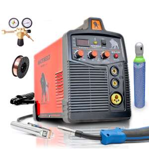 MATEWELD Hungary Buffalo Power MIG-200 Inverteres multifunkciós hegesztőgép teljes csomagban