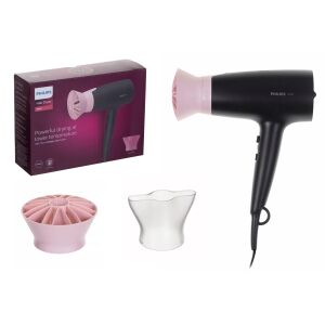 Philips BHD350/10 hair dryer with attachments and packaging - Hair dryer, Durable depilatory device, Electric razor and Hair clippers