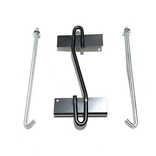 Univerzális tartó AVEX rögzítéséhez - autó akkumulátor biztosítás, fém, fekete színben