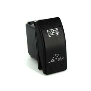 LED Light Bar Switch, 12V 20A or 24V 10A, 5 Pin, for ATV, UTV, Quad - Automotive tool