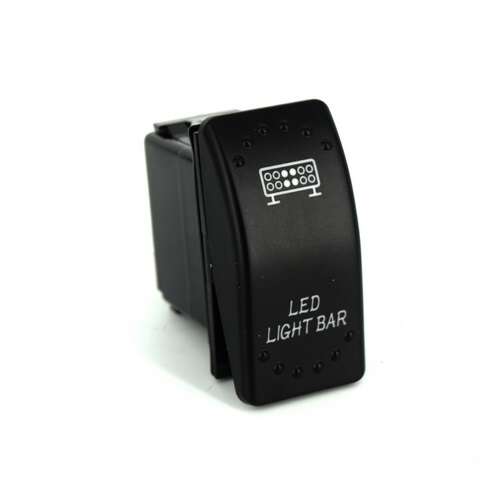 LED Világítóléc Kapcsoló - 5 Pólusú - 12V/24V