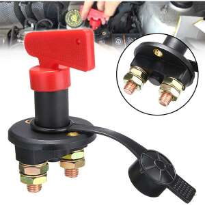 Általános érintkező kapcsoló kamionhoz vagy furgonhoz, 12V - 24V, kulccsal, Avex