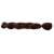 Soulima brown synthetic hair braid, 60cm long, perfect for braiding and creating stylish hairstyles