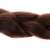 Close-up of Soulima brown synthetic hair braid, showing the texture and color