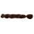 Soulima brown synthetic hair braid, 60cm long, perfect for braiding and creating stylish hairstyles
