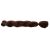Brown synthetic braiding hair extension