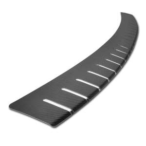 Хромирана и карбонова защита за праг на багажника, изолирана - EALMEU