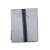 Silver garment bag with zipper, 60x90cm, for storing suits, dresses, and other clothes