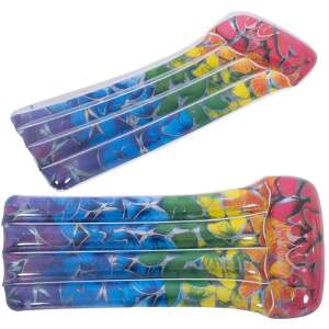 Sun Club felfújható matrac, 174x76x25cm, színes pillangós mintával - Jilong