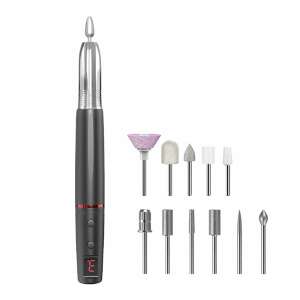 MaGeCa professional electric nail grinder with 11 attachments and 6 sanding bands - Nail grinder