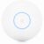 Ubiquiti UniFi 6 Pro WiFi 6 access point, direct top view
