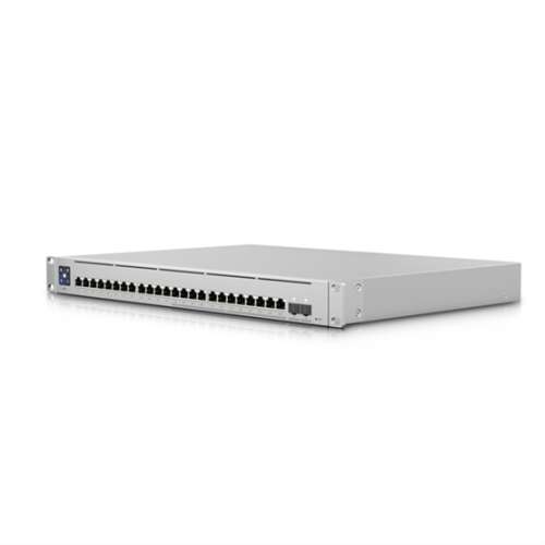 Ubiquiti UniFi Switch Enterprise 24 PoE 400W, front angled view