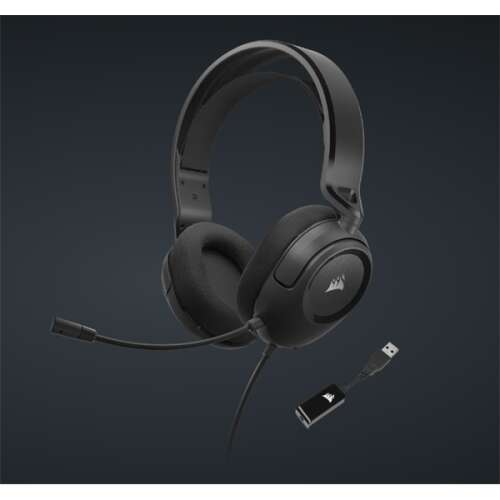 Corsair wired headset, hs35 surround v2 gaming, multiplatform, black CA-9011386-EU 102825658
