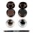 Eyebrow Kit, Music Flower, 2 Ink Gels, 2 Eyebrow Shadows, Brush 102826026