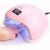 SUN UV LED Nail Lamp 48W Pink in use