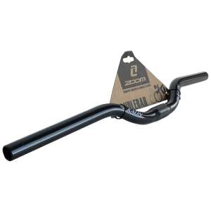 Zoom 600/40mm fekete acél kormány kerékpárokhoz - Zoom