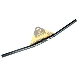 Zoom 620/0mm kormány, fekete, alumínium, 680mm hossz, 10 fokos emelkedés, 25,4mm bilincs, acél, 232g súly - Zoom