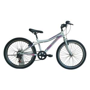 Adria Stinger 24 colos gyerek kerékpár, fehér és rózsaszín - Adria