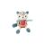 Fisher-Price Planet Friends Hópárduc plüssjáték fehér háttéren
