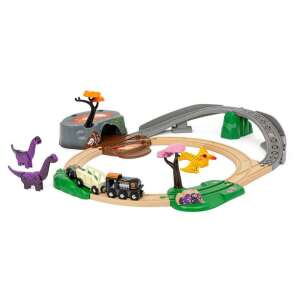 BRIO - Set za otkrivanje dinosaura 103090506 - Drvena igračka za građenje