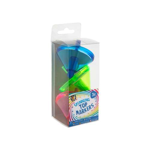 Pörgettyű jelölők, 3 db-os csomag, színes műanyag pörgettyűk játékokhoz