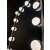 LED makeup mirror with 12 bulbs, close-up, white