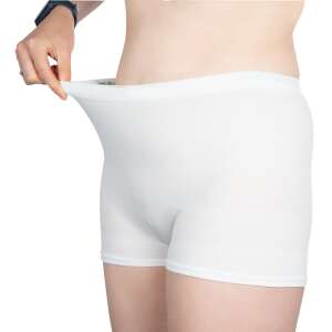 Canpol Babies Szülés előtti és utáni bugyi, fehér, S/M méret, ultra puha, kíméletes és nem nyomó hasi támasz, lélegző és rugalmas, varrásmentes, csípőkerület 80-120cm, többször használható, új - Canpol babies