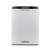 G3 Ferrari ARTIKO DIGIT ice maker, front view, white, black top