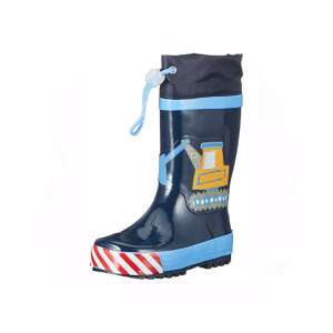 Playshoes Excavator Children's Rubber Boots, 26-27 EU 102829012 - Garden