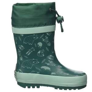 Playshoes Children's Rubber Boots, Forest Animals, Green, 24 EU 102829534 - Garden