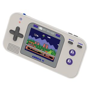 My Arcade DGUN-3920 Gamer V Classic 220in1 Grey&amp;Purple Portable Handheld Console 146441523 - My Arcade Gaming Console