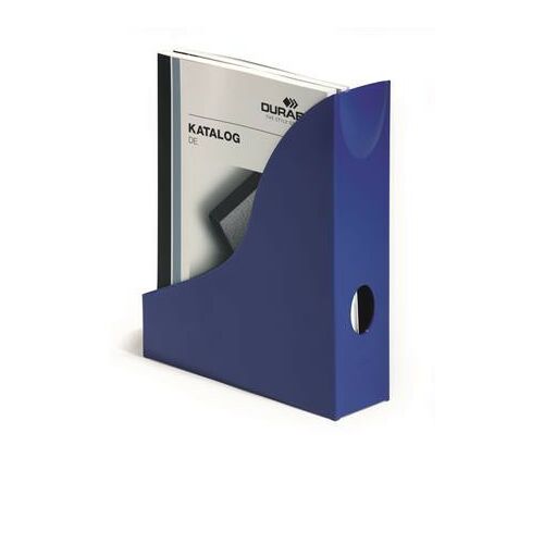 DURABLE Dokumentenhalter "Basic" 73 mm blau aus Kunststoff 138506733