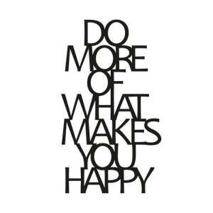 Fali dekoráció Tanelorn 891TNL1111, 41 x 70 cm, Fém, Fekete