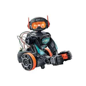 Програмируем робот Evolution Robot, черен и оранжев робот с подвижни ръце, Science & Play Robotics, STEM обучение, кодиране, Bluetooth - Игра за наука и открития