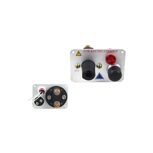 Motorindító Gomb Pro - 2. típus. Verseny gyújtáskapcsoló kulccsal és gombbal.