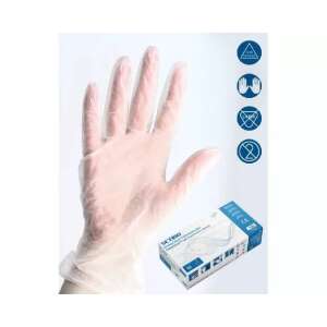 M-es egyszer használatos nitril kesztyű fekete színben 100 db/doboz